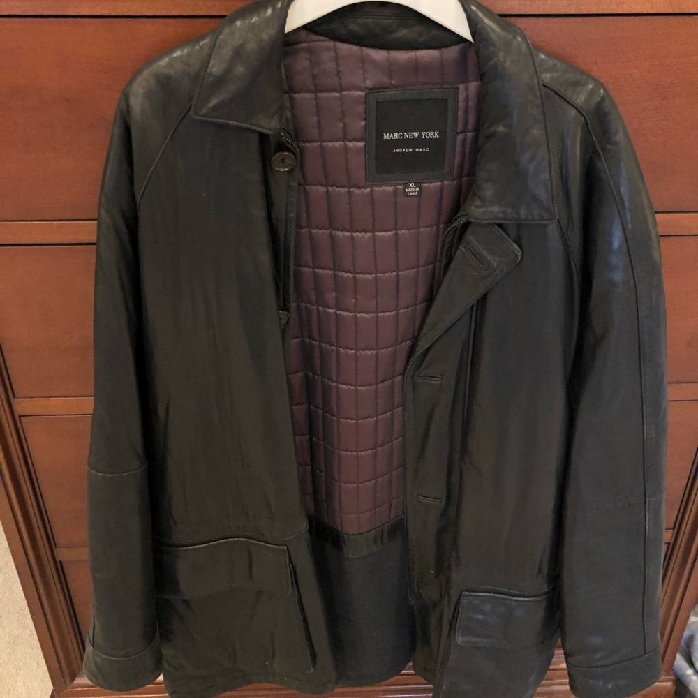 Men’s leather jacket